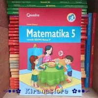 Buku Matematika kelas 5 SD/MI Penerbit Quadra
