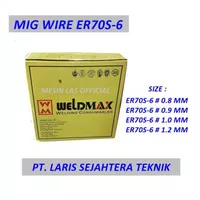 Kawat Las MIG Wire 1.2 MM - Kawat Las Besi Mesin Las MIG CO