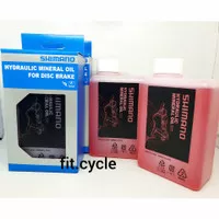 Hydraulic Mineral Oil Shimano Oli sepeda untuk disc brake 50ml - 500ml