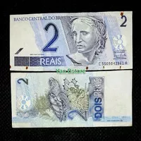 Uang Brazil Brasil 2 reais 2008