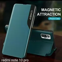 Case Xiaomi Redmi note 10 pro Flipcase Smart view new