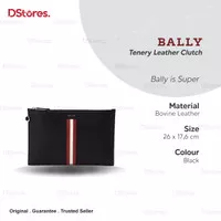 Bally Tenery Leather Clutch - Black