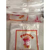 Plastik kresek putih perwira tanggung