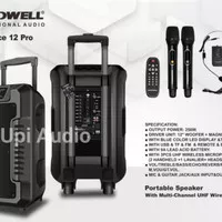 speaker hardwell original 12 Turbo voice12pro 3 mic wireless