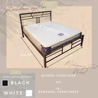 ranjang besi / ranjang minimalis/ tempat tidur uk 120