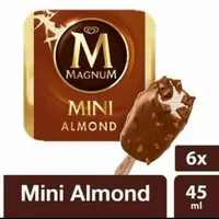 es krim magnum mini almond 6 x 45 ml