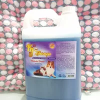 K&J Sampo Pet Anti Kutu & Jamur 5Liter 5 L - Shampo Kucing Anjing