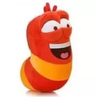 Boneka LARVA MERAH ORIGINAL BY LARVA Size 12x8x16CM