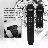 STRAP TALI JAM TANGAN CASIO G SHOCK GA-1000 / GA1000 / GA 1100 HITAM