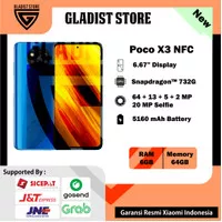 POCO X3 NFC 6/64 GB Garansi Resmi