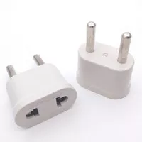 Adapter Konverter Travel US to EU Plug Converter Steker Listrik