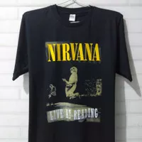 murah Kaos Musik Band nirvana curt cobain/tanpa jaitan samping