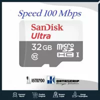 SANDISK ULTRA MICROSD 32GB 80MB/S MICROSDHC MEMORY CARD SANDISK 32 GB