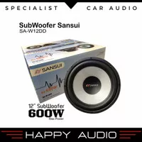 Subwoofer 12 Inch Double Coil Sansui SA-W12DD/SAW12DD