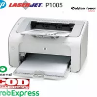 printer hp LaserJet p1005 toner cartridge 35a bekas siap pakai