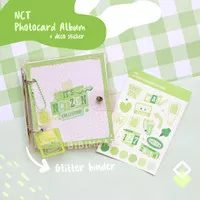 Binder Photocard Album Set Kpop NCT / Photocard NCT - PC Album + Keyc