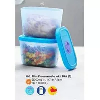 tupperware mini freezermate freezer mate with dial 1 set isi 2