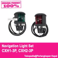 Lampu Navigasi / Lampu Kapal Merah Hijau 3Inch CXH1-3P & CXH2-3P