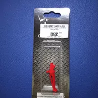 CRUSADER Straight Trigger - RED - From Tribal Arms