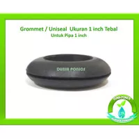 Grommet Uniseal Seal 1" ( 1 inch ) Dutch Bucket Hidroponik dll Tebal