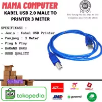 Kabel USB 2.0 Male To Printer Male BEST 3 Meter