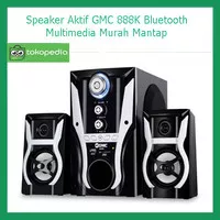 Speaker Aktif GMC 888K Bluetooth Multimedia Murah Mantap