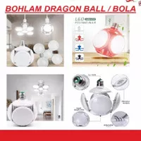 Bohlam Lampu LED 30watt -Bohlam Model Dragon Ball Putih Bola