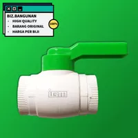 BALL VALVE UPVC IGM 1/2 INCH - BALLVALVE STOP KRAN U PVC