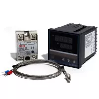 PID Rex C700 Rex-C700 Temperature Controller SSR 40A K Thermocouple