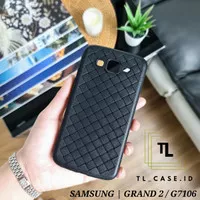 SAMSUNG GRAND 2 / G7106 | WOVEN LINE Soft Case Leather