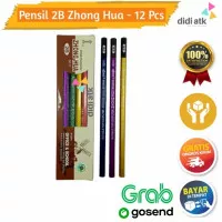 Pensil 2B Zhong Hua 6611 / Pencil Kayu Raut