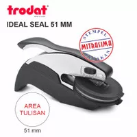 Trodat Ideal Seal 51 mm ( Stempel Timbul / emboss )