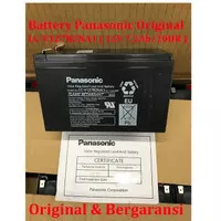 Aki baterai Kering Panasonic 12V 7Ah 7,2Ah LC-V127R2NA Free Ongkir