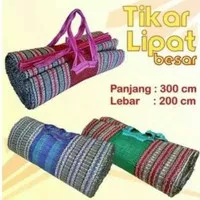 Tikar lipat /Tikar piknik /Tikar anyam 2x3 meter