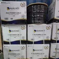 kabel coaxial RG 6+ POWER 300m buat cctv