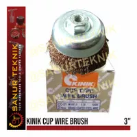 KINIK Cup Wire Brush 3 / Sikat Mangkok 3 inch 3x1.5