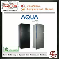 AQUA JAPAN AQRD270 - KULKAS 2 PINTU AQUA SANYO AQR D270 LS AQR D270 DS