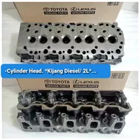 CYLINDER HEAD / DEXSEL KIJANG 7K DIESEL / 2L ORIGINAL (11101-54111)