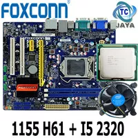 Motherboard LGA 1155 H61 FOXCONN Plus Prosesor Intel core i5 2320