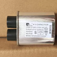 Kapasitor 0.65 UF 2100VAC - Kapasitor Microwave Original Asli