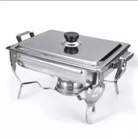 Prasmanan Warmer Square PanWarmer Jumbo Pan Stove Prasmanan Kotak