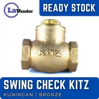 3/4 inch Swing Check valve KITZ kuningan