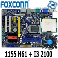 Motherboard / MOBO LGA 1155 H61 FOXCONN Plus Processor Core i3 2100