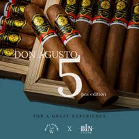 CERUTU BIN CIGAR - DON AGUSTO ( WOODEN PACK ) 5 PCS