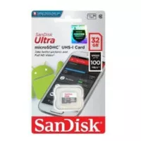 SANDISK ULTRA MICROSD 32GB 100MB/S MICROSDHC MEMORY CARD SANDISK 32 GB