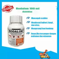 rodalon disinfektan kandang hewan antiseptik cairan pembersih 100 ml