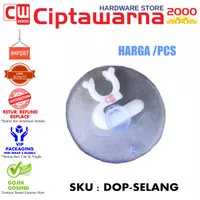 Dop / Kop Selang Aerator CO2 Aquarium Karet Selang Kaca