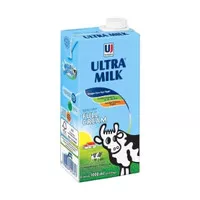 Susu Ultra Milk 1 Liter Full Cream UHT Ultra Milk Plain 1000ml