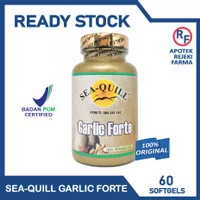 [ BPOM ] Sea-Quill Garlic Forte Isi 60 Kapsul - SeaQuill