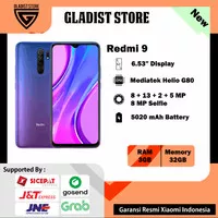 Redmi 9 3/32 GB Garansi Resmi